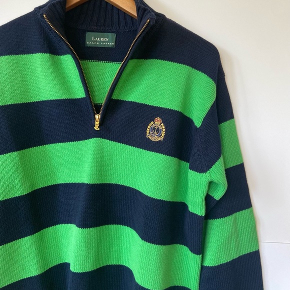 Vintage lauren ralph lauren striped sweater - Picture 4 of 6